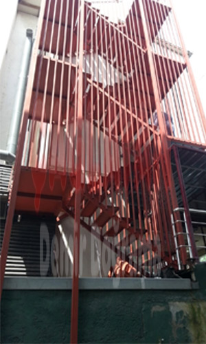 yangin merdiveni, yangin merdiveni yapimi